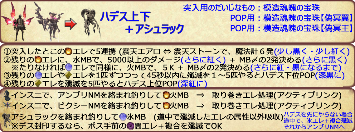ハデス上下＋アシュラック(クリックで拡大)
