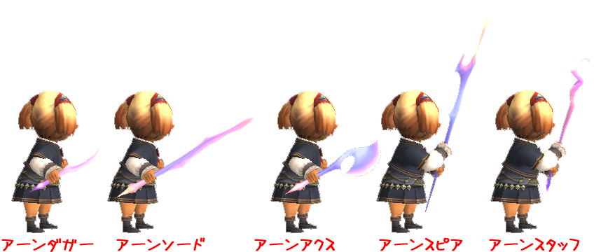 アーン武器