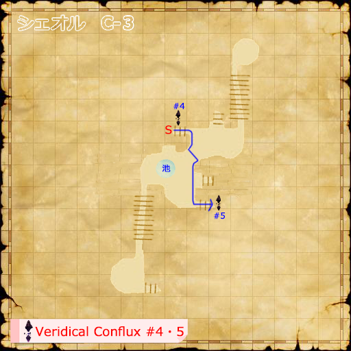 シェオルC-3ルートマップ(クリックで拡大)