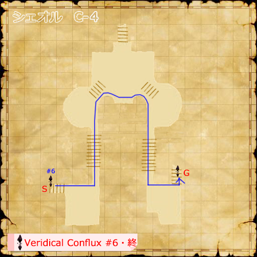 シェオルC-4ルートマップ(クリックで拡大)