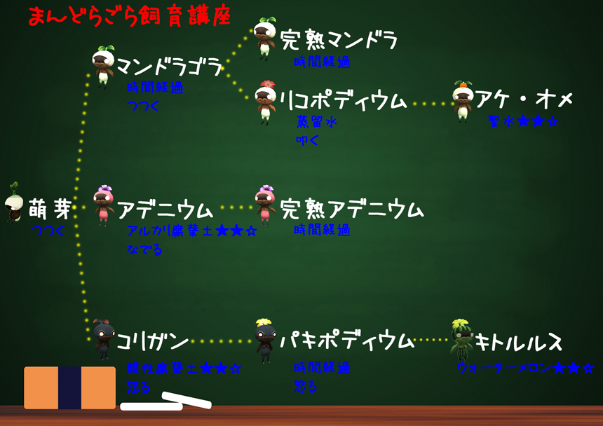 まんどらごら飼育講座(クリックで拡大)