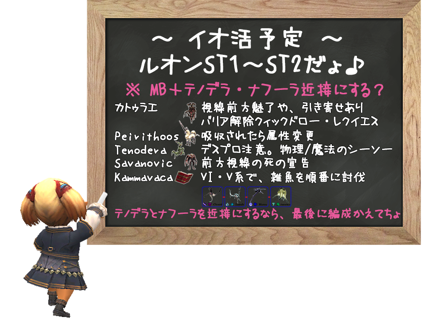 イオ＠ルオンSt1・St2だょ♪ギミック覚えてね(クリックで拡大)