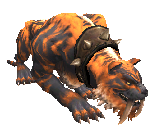 Harnessed Smilodon